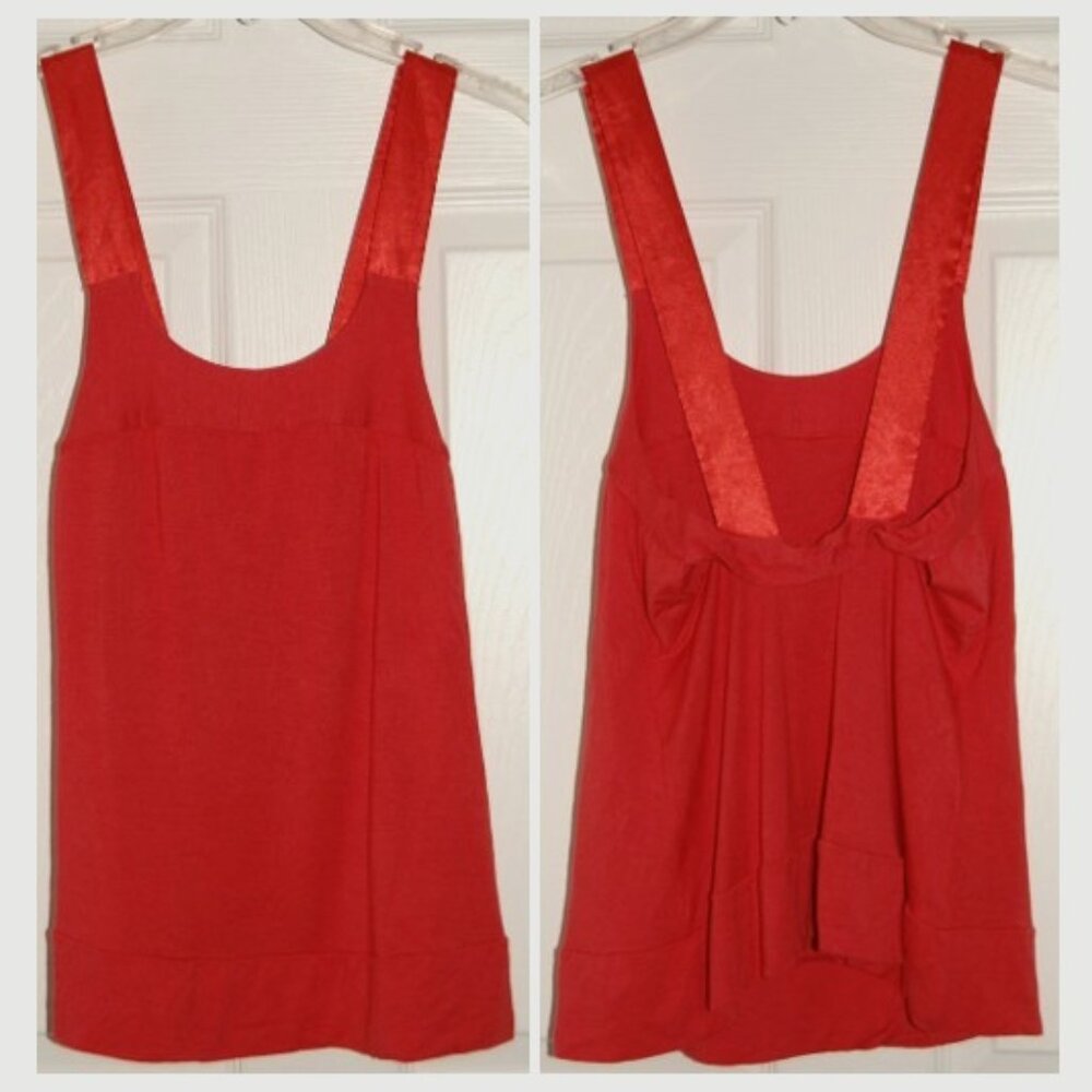 NWOT Armani Exchange Burnt Orange Rayon Cami, Women Size S